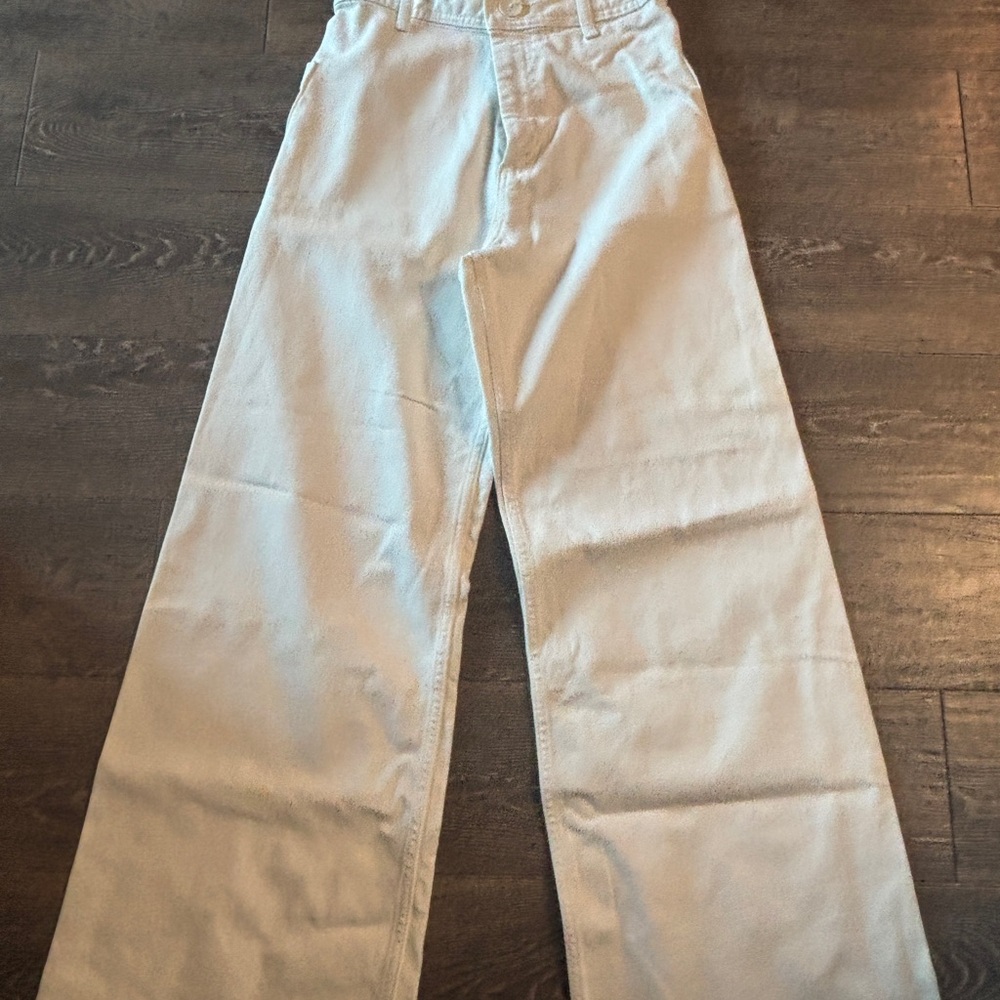 Zara White jeans